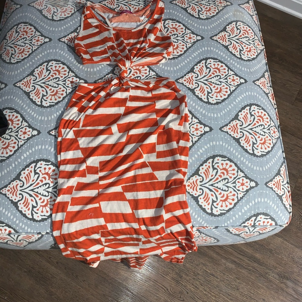 2 piece connecting Summer dress